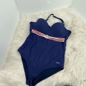 Maripily One Piece Blue with Red/White Belt